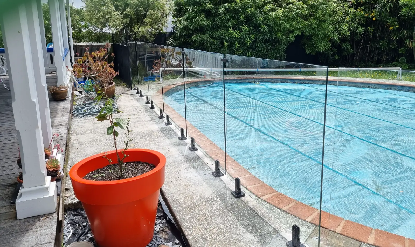 Glass Pool Fencing Installation